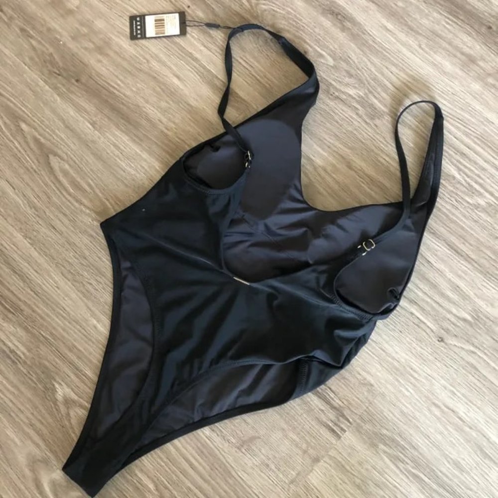 RELLECIGA| NEW High Cut Thong One piece Swimsuit - Picture 4 of 7